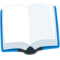 Open Book emoji on Messenger